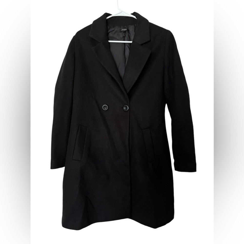 Floryday Wool Black Woman Jacket Size M